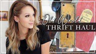 Styling Old World Thrifted Decor // Functional Decor on a Budget!!