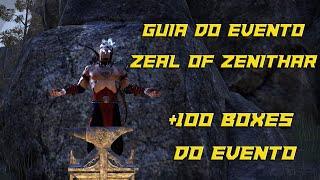 The Elder Scrolls Online: Guia do Evento Zeal of Zenithar +100 boxes do Evento (PT-BR)