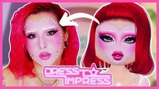 je reproduis 3 makeup de DRESS TO IMPRESS  (halloween update)