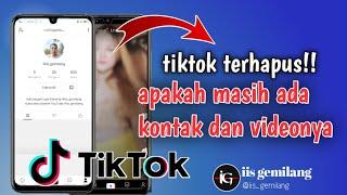 Cara kembalikan akun tiktok ketika terhapus