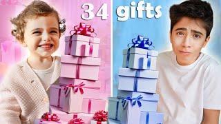 تجربة الهدايا المزيفة ب جوج و آلبا  (34 هدية)