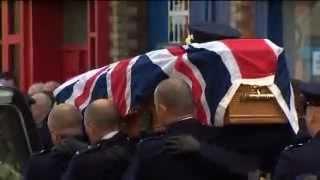 Funeral of murdered Prison Officer David Black