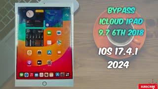 Bypass Icloud  Ipad 9.7 6th 2018 Last Ios 17.4.1 | Unlocktool