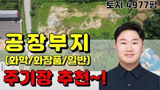 초저렴 충북 음성 토지매매 공장부지매매(화학 화장품 주기장 가능!)