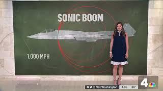How sonic booms happen | NBC4 Washington
