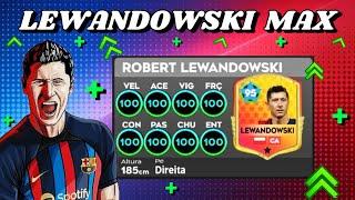 DLS 25 | UPANDO o novo LEWANDOWSKI ( tentando deixar Full 100 