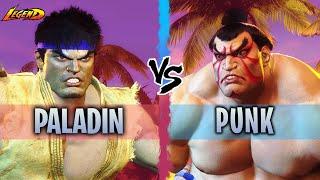 SF6 ▰ Ryu ( Paladin ) Vs. E.Honda ( Punk )『 Street Fighter 6 』