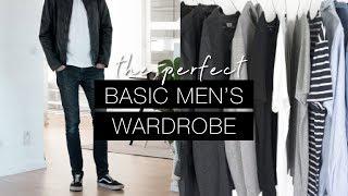 The perfect basic men's wardrobe | Effortless & lasting style