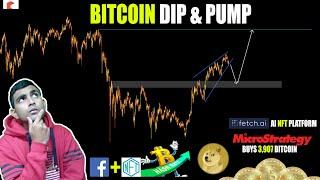 BITCOIN dip & Pump ?,facbook NFT support,BTC hashrate 3x,Microstrategy buy 3,907 BTC,Fetch.AI NFT