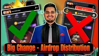 Hamster Kombat Airdrop Criteria Change  Hamster Kombat Daily Profit Per Hour OR Mini Game Key