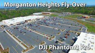 Morganton Heights Shopping Center - Fly-Over