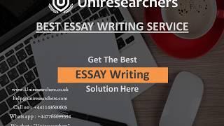 Best Essay Writing services In UK