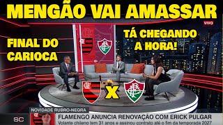 COMENTARISTA ELOGIA FLAMENGO DE FILIPE LUÍS! "É IMPRESSIONANTE"  FINAL CARIOCA FLA x FLU.