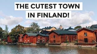 PORVOO, FINLAND! DIY Walking Tour of Porvoo Old Town (plus where to stay)