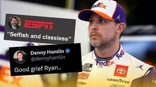 Denny Hamlin Calls Out Media Over NASCAR Lawsuit Coverage