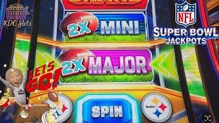 Hit The Jackpot Wheel On NFL Super Bowl Jackpots! 