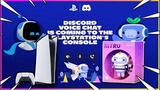 Discord X PS5 How to use DISCORD on your PS5!