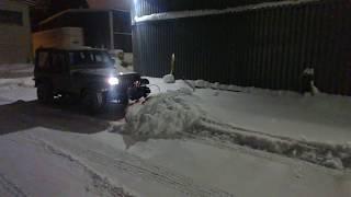 Jeep Wrangler snowplow with 12V hydraulic power pack by Hydronit, part 4