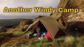 Another Windy Camp | MSR Hubba | Solo Wildcamp | 2020