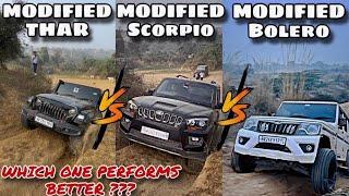 Legender Vs Thar Roxx Vs Scorpio Vs Thar Off-roading Battle | इसको बोलते है Extreme Off-roading