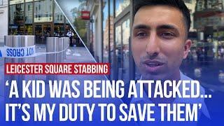 Leicester Square stabbing: 11-year-old girl and 34-year-old woman rushed to hospital