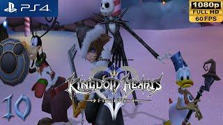 [PS4 1080p 60fps] Kingdom Hearts 2 Walkthrough 10 Halloween Town - KH HD 1.5 + 2.5 Remix