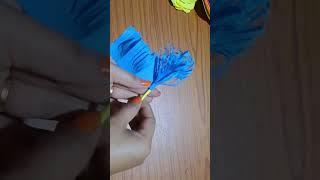 Easy Paper Flower// Paper Crafts// Paper Flower Making  #viral #Papecrafts #ytshorts