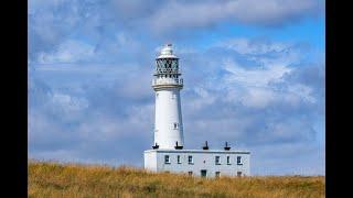 Flamborough lighthouse / Winter / Yorkshire coast / Fujifilm X T4 / Dji mini 3