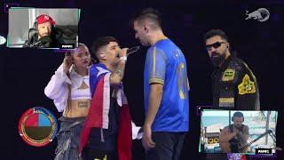 PAPO y DTOKE REACCIONAN a CHUTY vs EL MENOR | Semifinal | Red Bull Batalla Internacional 2024