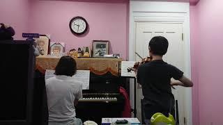 林暉恩Troy 107/9/24試奏BACH Violin Concerto in E Major BWV1042