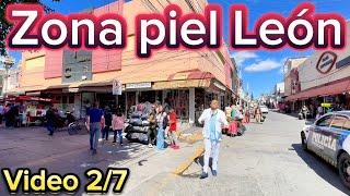 Conoce toda la Calle Salinas Cruz en la zona piel de León Guanajuato México 3 de febrero de 2024