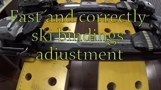 Fischer ski bindings fast adjustment