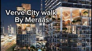 Verve City walk new launch by Meraas the luxury living in Dubai