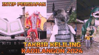 FULL ANIME!!! SPILL PERSIAPAN TAKBIR KELILING KADILANGON KEBONBATUR 2024