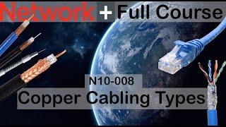 CompTIA Network+ N10-008 Full Course for Beginners - Copper Cabling Types