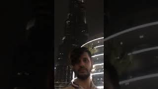 We are in infront of Burj khalifa