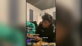 Section8 and ChiChi Cooking Up Crazy Beats in Studio Session Instagram Live | IG LIVE TV