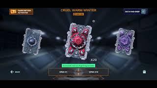 #warrobots Unboxing Event Subscription - Cruel Warm Winter 2024