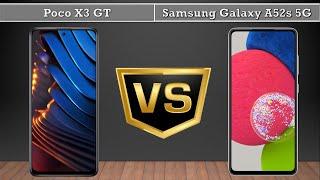 Poco X3 GT vs Samsung Galaxy A52s 5G