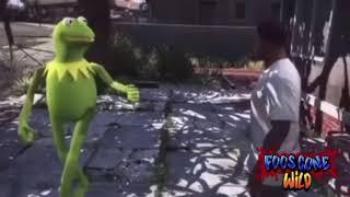 Kermit The Frog ROASTS Franklin GTA 5 FoosGoneWild Edition