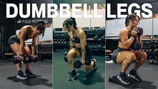 BUILD YOUR LEGS AND GET ATHLETIC WITH ONLY DUMBBELLS