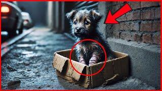 Abandoned Puppy Found in a Box – But the Vet’s Shocking Discovery Changed Everything!