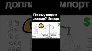 Почему падает доллар? Курс доллара  Экономика России  Девальвация  Дефолт