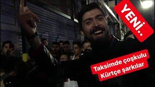 Taksim sokak sanatçılarından Kürtçe potpori halay  cihan Tokman  halay çektiler dayı çoştu resmen