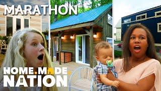 TOP 4 TINY HOME TRANSFORMATIONS OF 2023 *Marathon* | Tiny House Nation | Home.Made.Nation