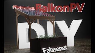 Strom selbst erzeugen // Balkon PV Anlage DIY // Balkonkraftwerk