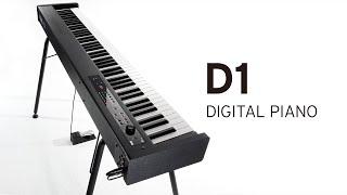 KORG D1 - The stylish digital piano in slim, compact designD1 mst