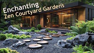 Finding Peace: The Beauty of Zen-Inspired Courtyard Gardens