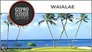 GSPro Course Flyover - Waialae - Designed by RustyDave