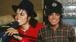 Michael Jackson RARE Footages of The Recording Studio
